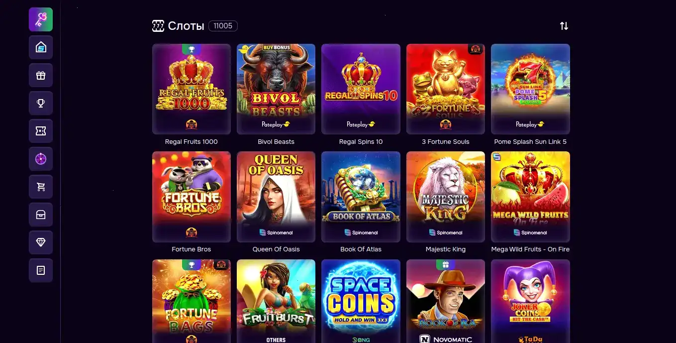 Мобильное приложение Drift casino
